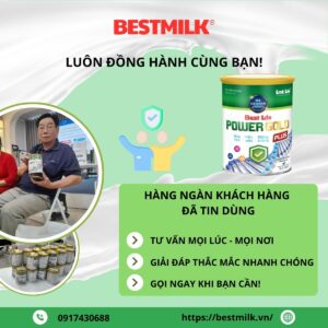 Khách hàng tin dùng power gold plus